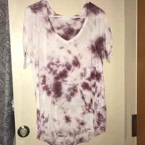 Tie dyed soft & sexy top